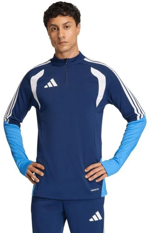 Vyriškas adidas Tiro 26 varžybų treniruočių viršutinis drabužis, tamsiai mėlynas JY6398