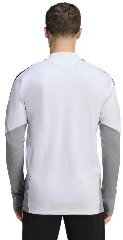 Vyriškas adidas Tiro 26 varžybų treniruočių viršutinė dalis baltas JX4256