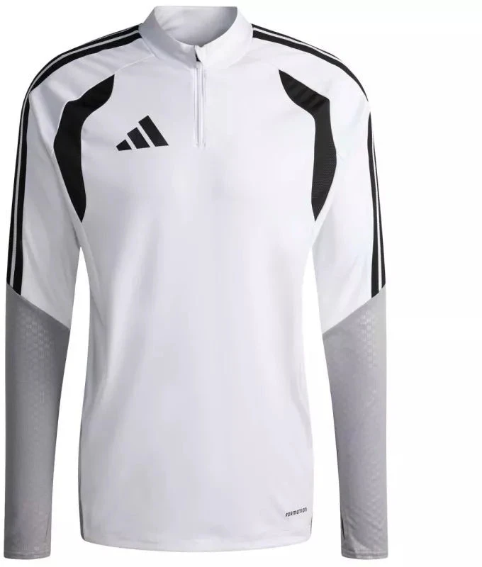 Vyriškas adidas Tiro 26 varžybų treniruočių viršutinė dalis baltas JX4256