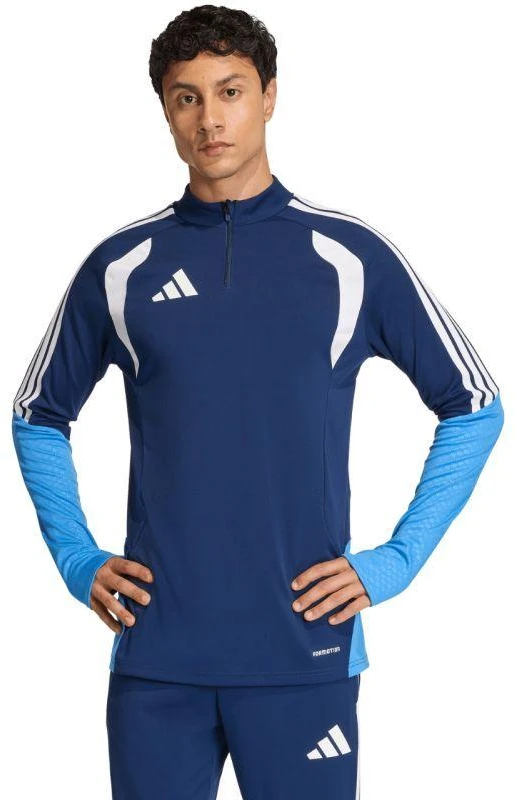 Vyriškas adidas Tiro 26 varžybų treniruočių viršutinis drabužis, tamsiai mėlynas JY6398