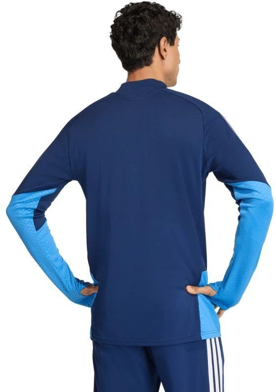 Vyriškas adidas Tiro 26 varžybų treniruočių viršutinis drabužis, tamsiai mėlynas JY6398