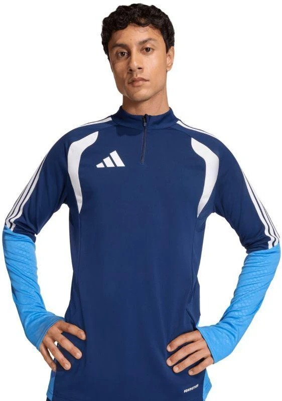 Vyriškas adidas Tiro 26 varžybų treniruočių viršutinis drabužis, tamsiai mėlynas JY6398