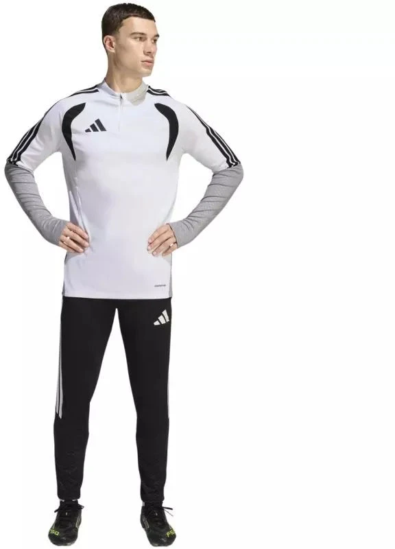 Vyriškas adidas Tiro 26 varžybų treniruočių viršutinė dalis baltas JX4256