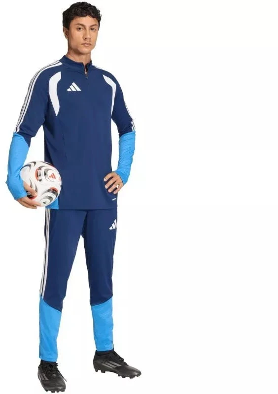 Vyriškas adidas Tiro 26 varžybų treniruočių viršutinis drabužis, tamsiai mėlynas JY6398