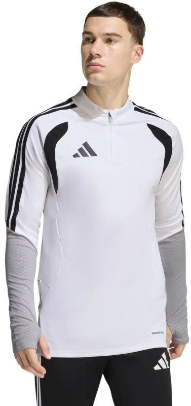 Vyriškas adidas Tiro 26 varžybų treniruočių viršutinė dalis baltas JX4256