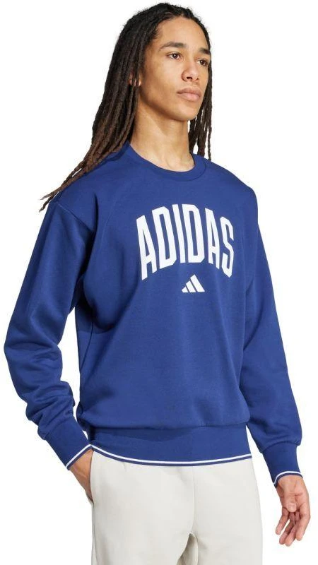 Vyriškas adidas Varsity stiliaus džemperis Mėlynas JM1734