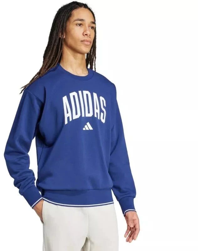 Vyriškas adidas Varsity stiliaus džemperis Mėlynas JM1734