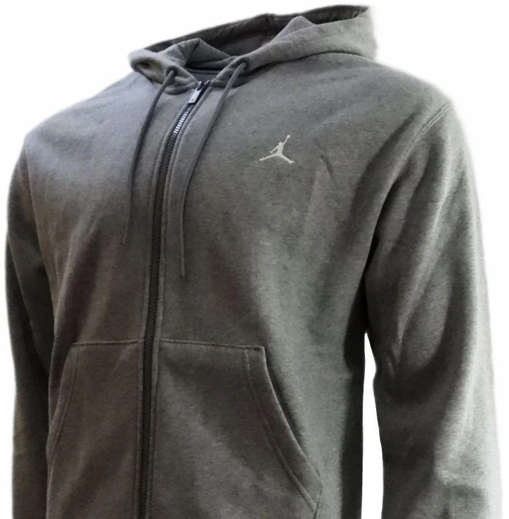 Vyriškas Air Jordan Brooklyn Fleece Jumpman Hoodie Pilkas - FV7289-091