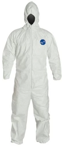 Vienkartinis kombinezonas DuPont TD127S 400, dvigubos apdailos, dydis M, TD127SWHXL002500