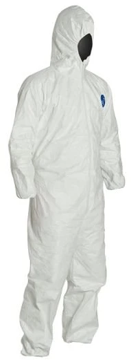 Vienkartinis kombinezonas DuPont TD127S 400, dvigubos apdailos, dydis M, TD127SWHXL002500