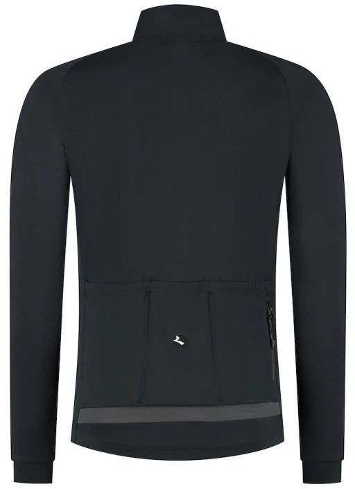 Vyriškas dviratininko džemperis ilgomis rankovėmis Rogelli Essential Light, juodas, XL