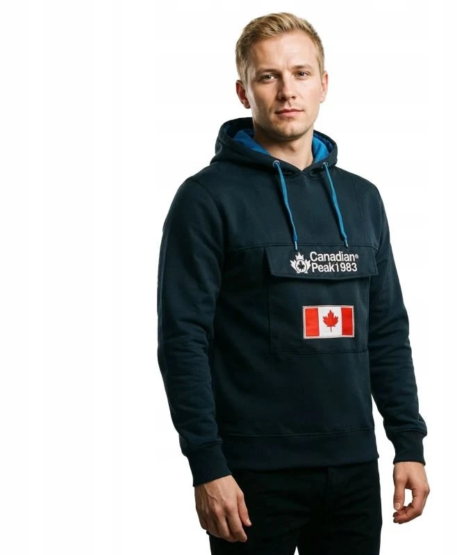 Vyriškas džemperis Canadian Peak Gadreak, tamsiai mėlynas