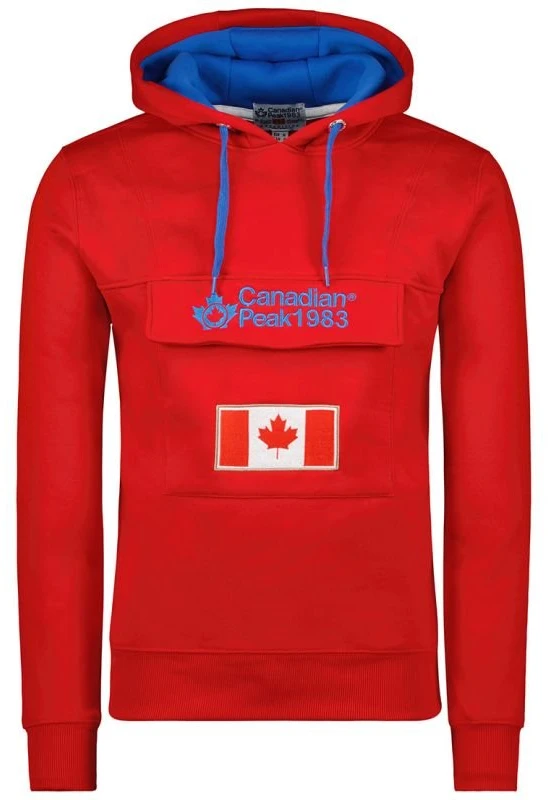 Vyriškas džemperis Canadian Peak Gadreak, raudonas ir mėlynas