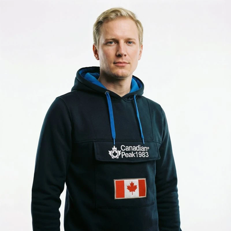 Vyriškas džemperis Canadian Peak Gadreak, tamsiai mėlynas