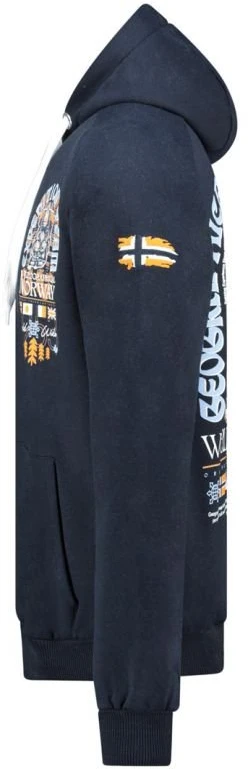 Vyriškas džemperis Geographical Norway Gakado DB 100, tamsiai mėlynas