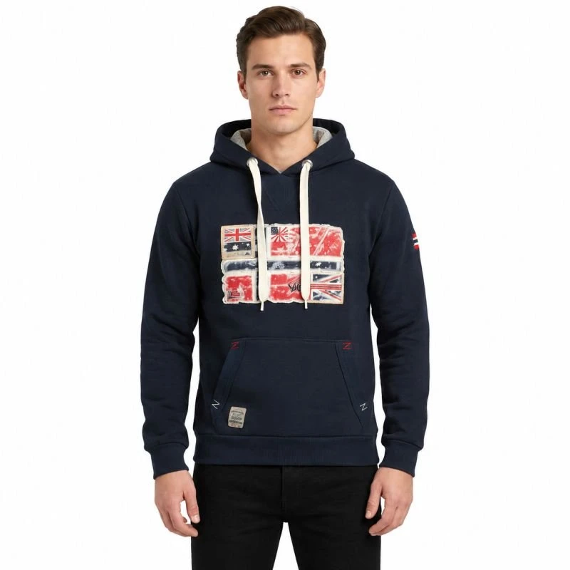 Vyriškas džemperis Geographical Norway GPEPE 2, tamsiai mėlynas