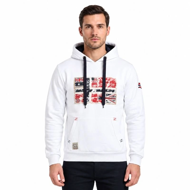 Vyriškas džemperis Geographical Norway GPEPE 2, baltas