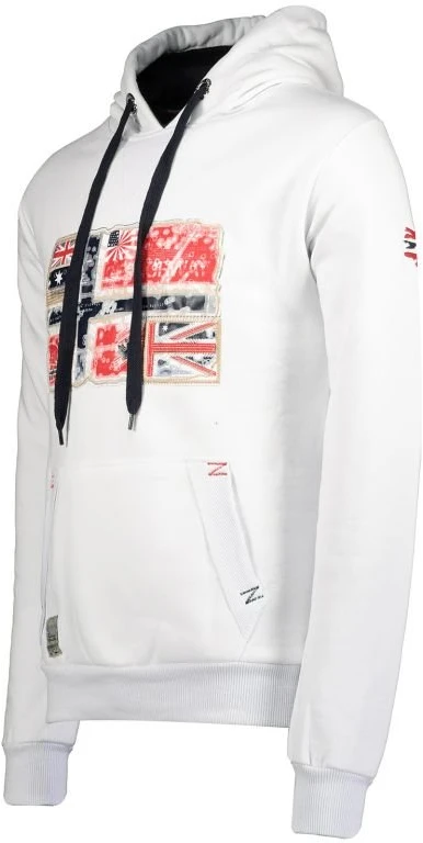 Vyriškas džemperis Geographical Norway GPEPE 2, baltas