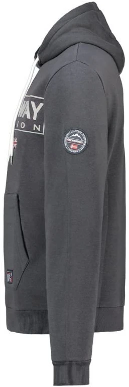 Vyriškas džemperis Geographical Norway Great DB 317, tamsiai pilkas