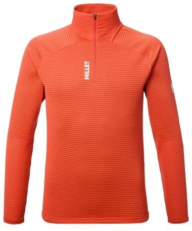 Vyriškas džemperis Millet Parmelan Light Fleece PO, raudonas
