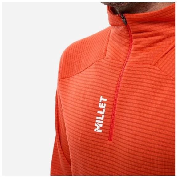 Vyriškas džemperis Millet Parmelan Light Fleece PO, raudonas