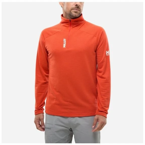 Vyriškas džemperis Millet Parmelan Light Fleece PO, raudonas