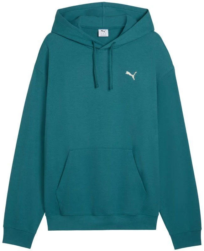 Vyriškas džemperis Puma ESS Elevated Relaxed Hoodie, žalias, 692019 41