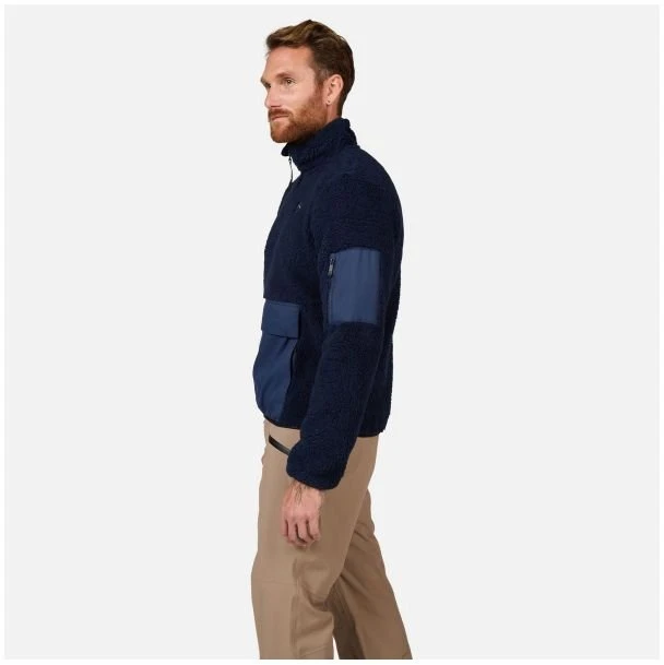 Vyriškas džemperis Rossignol Fleece Anorak, tamsiai mėlynas