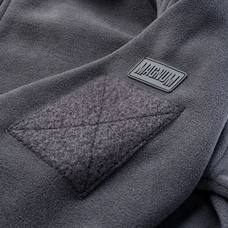 Vyriškas džemperis su aukšta apykakle Magnum Essential Fleece, pilkas