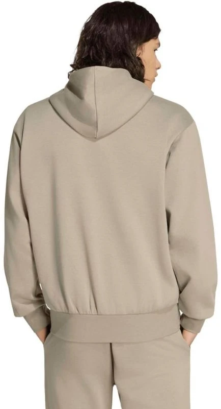 Vyriškas džemperis su gobtuvu adidas Essentials Feelcozy, smėlio spalvos