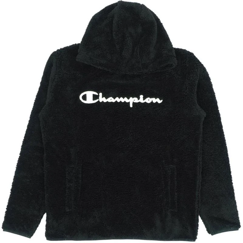 Vyriškas džemperis su gobtuvu Champion Hooded Top, juodas