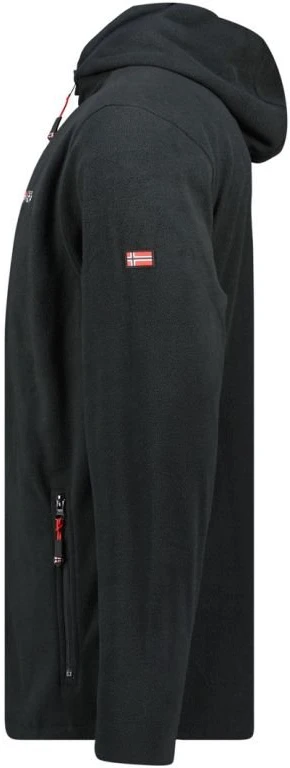 Vyriškas džemperis su gobtuvu Geographical Norway Unicia, juodas