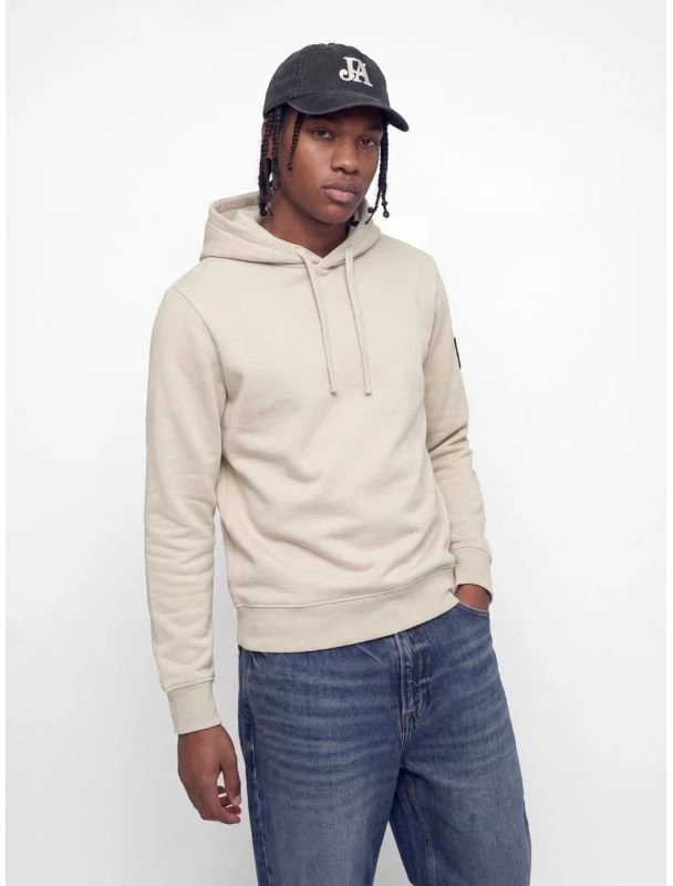 Vyriškas džemperis su gobtuvu Jack&Jones Cleveland, Moonbeam
