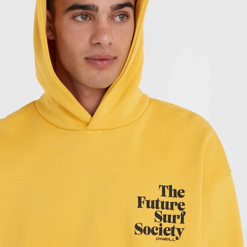 Vyriškas džemperis su gobtuvu O'Neill Future Surf Society, geltonas