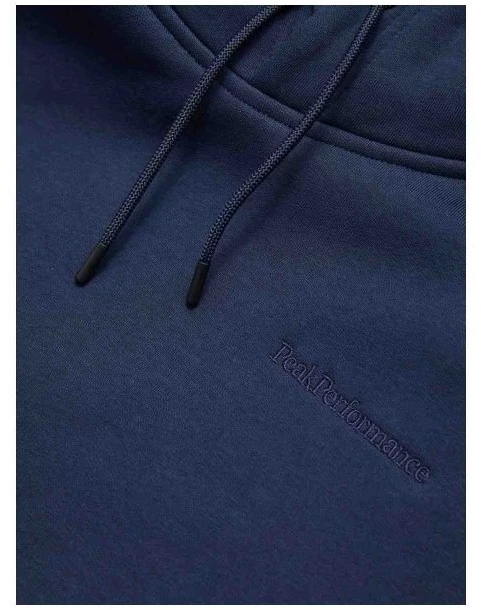 Vyriškas džemperis su gobtuvu Peak Performance Original Small Logo Hood, tamsiai mėlynas