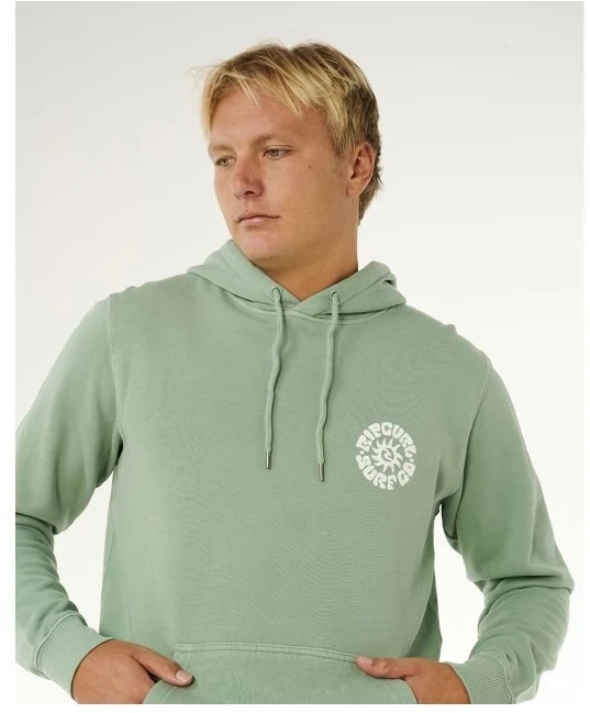Vyriškas džemperis su gobtuvu Rip Curl Pacific Rinse, žalias