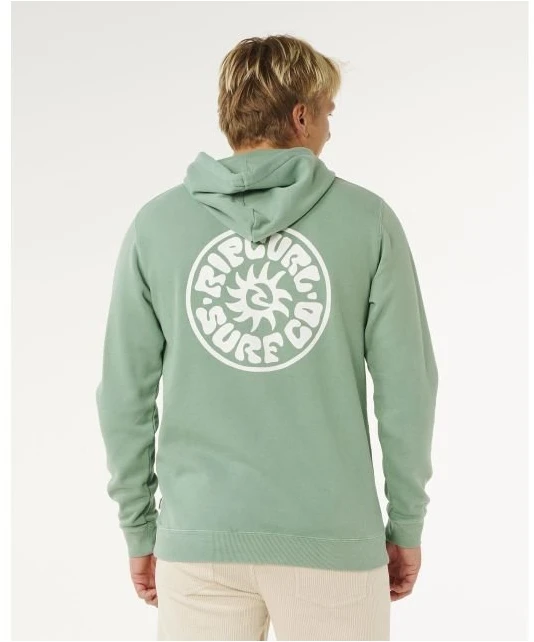 Vyriškas džemperis su gobtuvu Rip Curl Pacific Rinse, žalias