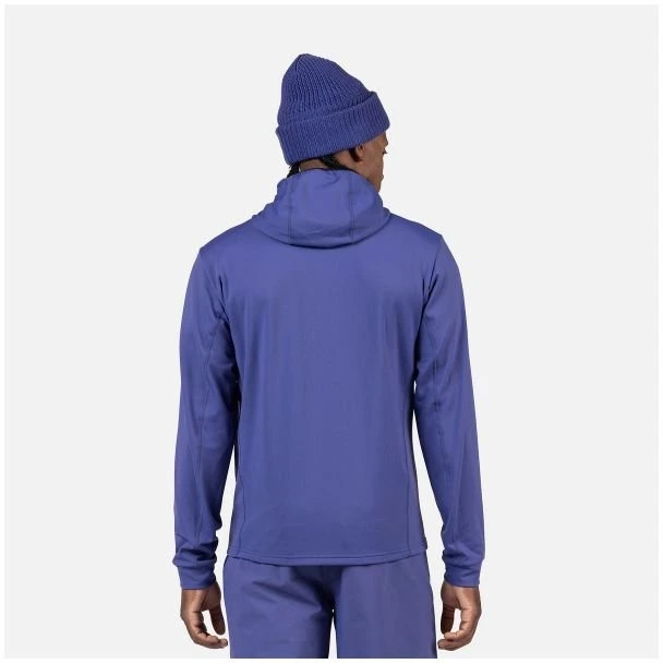 Vyriškas džemperis su gobtuvu Rossignol Mid Layer Stretch, mėlynas