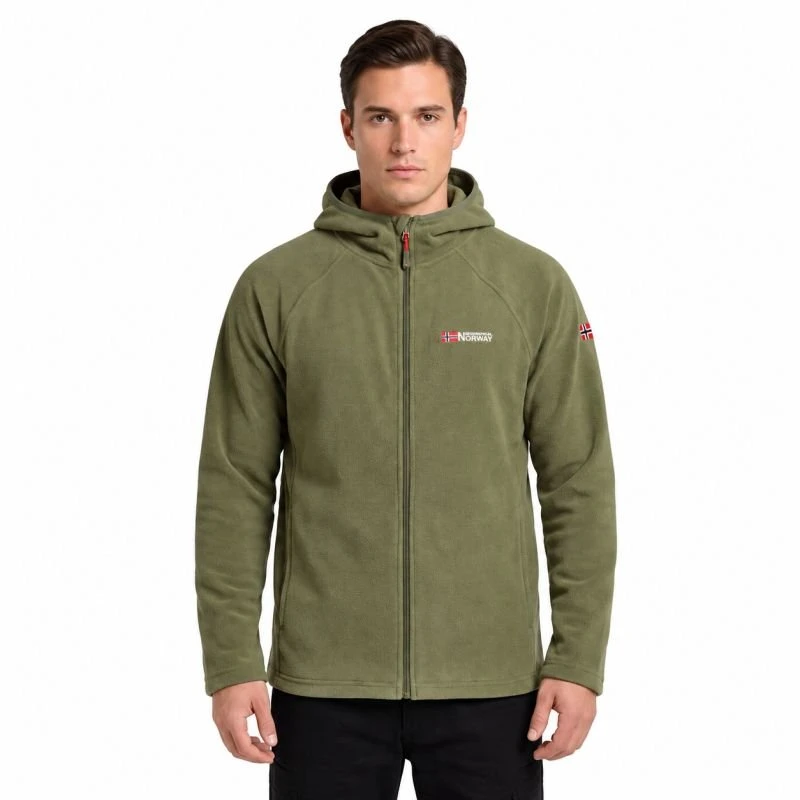 Vyriškas flisinis džemperis Geographical Norway Tugood, chaki