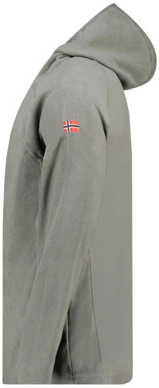 Vyriškas flisinis džemperis Geographical Norway TUGOOD, tamsiai pilkas