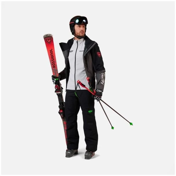 Vyriškas flisinis džemperis Rossignol Hero Mid Layer Stretch, pilkas