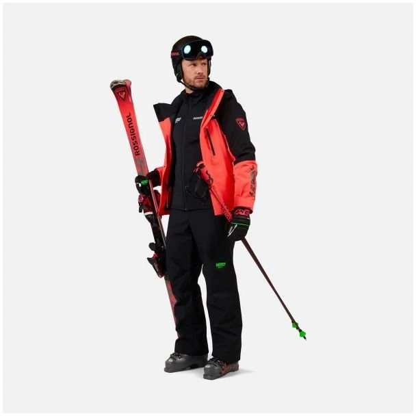 Vyriškas flisinis džemperis Rossignol Hero Mid Layer Stretch, juodas