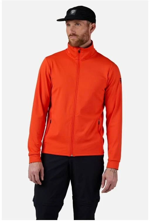 Vyriškas flisinis džemperis Rossignol Mid Layer Thin, oranžinis