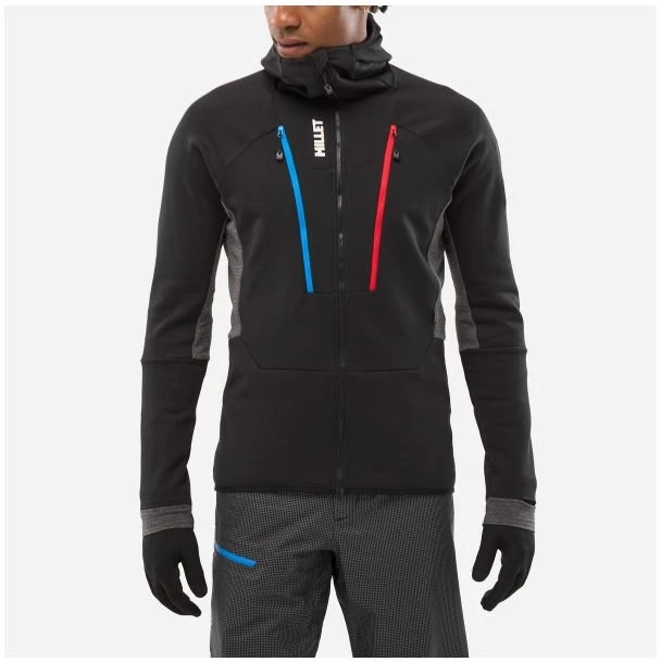 Vyriškas hibridinis džemperis Millet Trilogy Icon Wool FL, juodas
