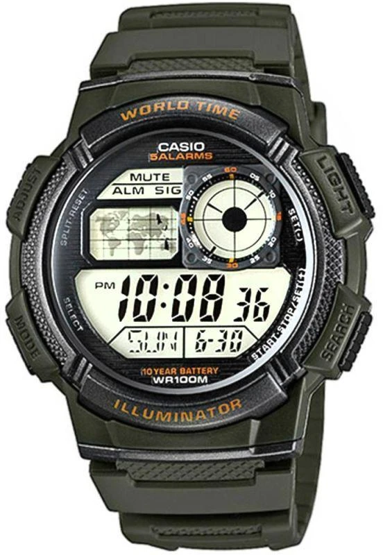 Vyriškas laikrodis CASIO AE-1000W-3AVDF + Dėžutė