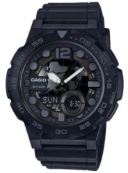 Vyriškas laikrodis CASIO AEQ-100W-1BV (zd070b) - WORLD TIME + BOX