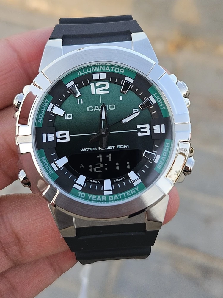 Vyriškas laikrodis CASIO AMW-870A-3A + BOX