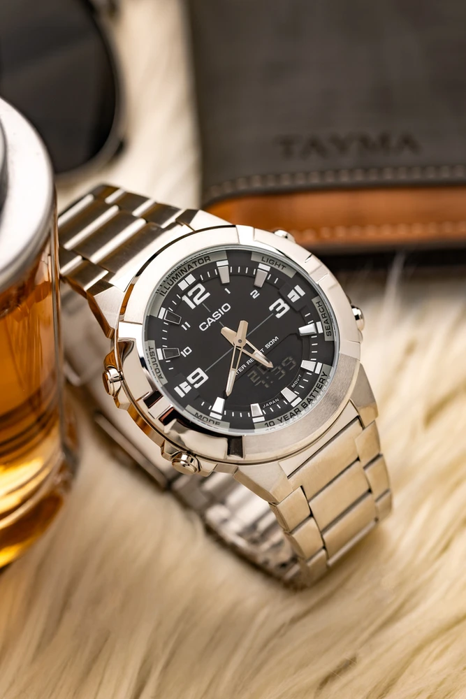 Vyriškas laikrodis CASIO AMW-870D-1AVDF + BOX