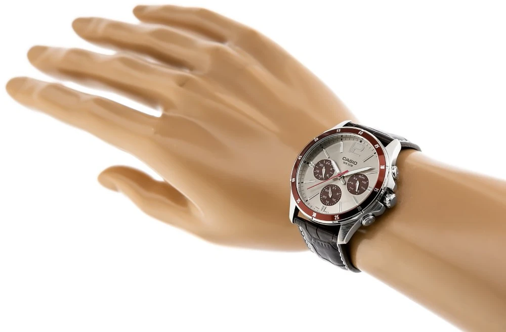 CASIO VYRIŠKAS LAIKRODIS MTP-1374L-7A1V (zd064c) + DĖŽUTĖ