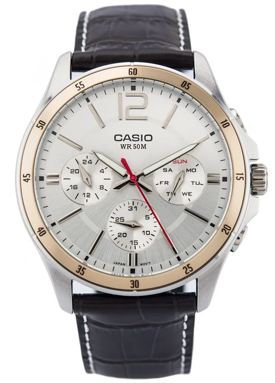 VYRIŠKAS LAIKRODIS CASIO MTP-1374L-7AVDF (zd064a) + DĖŽĖ